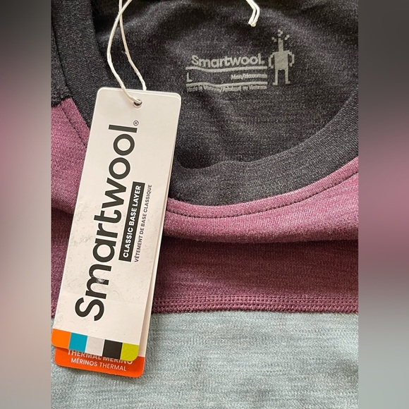 Smartwool merino wool crew neck long sleeve - Picture 8 of 9